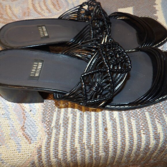 Stuart Weitzman Slide On Sandals Abt Sz 7 - Picture 6 of 9